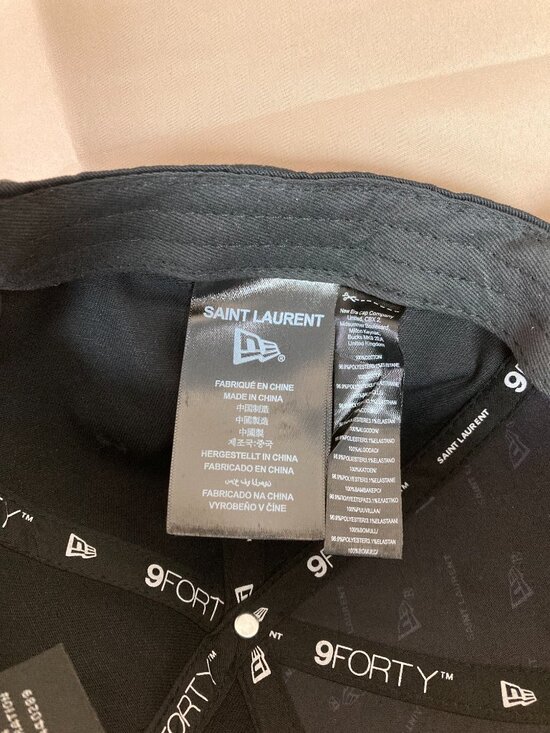 NEW ERA YSL MONOGRAM CAP main image 6